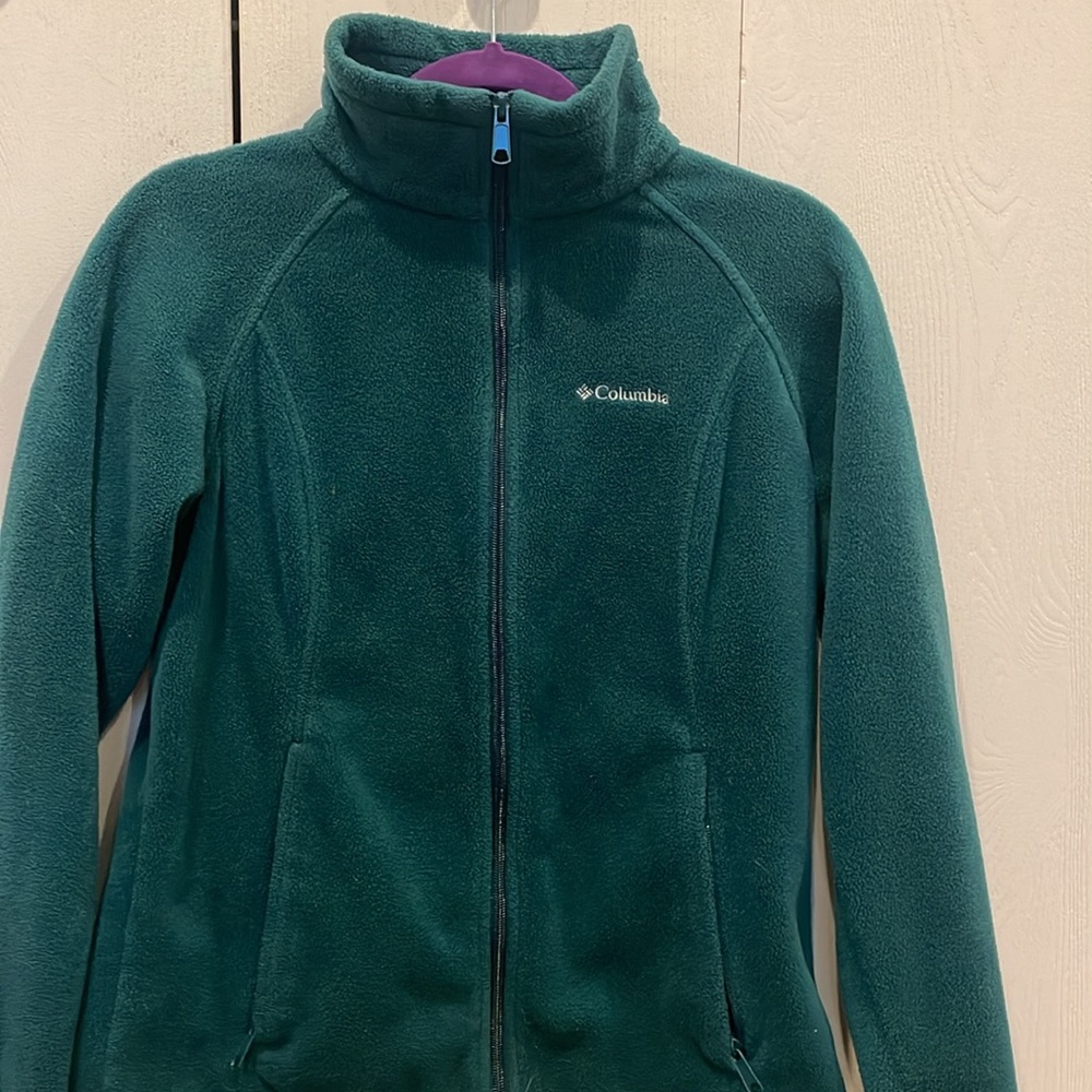 Columbia women’s size M full zip fleece - Picture 6 of 6